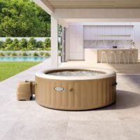 Spa gonflable INTEX Sahara 4 places avec couverture thermique – Offre déstockage – Image 6