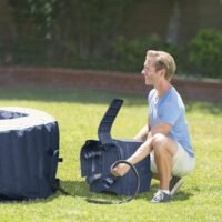 Spa gonflable INTEX Blue Navy 4 places avec couverture thermique – Offre limitée – Image 7