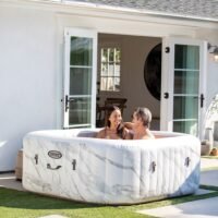 Spa gonflable INTEX Calacatta 4 places avec couverture thermique incluse – Image 7