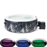 Spa gonflable INTEX Galaxie 4 places avec couverture thermique incluse – Image 3