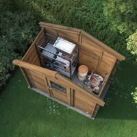 Chalet de jardin en bois traité 4,2 m² – Abri premium à prix direct fabricant – Image 4