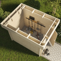 Abri de jardin bois ROVETO 4,7 m² – Compact et premium à petit prix – Image 11