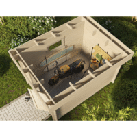 Abri de jardin bois ROVETO 4,7 m² – Compact et premium à petit prix – Image 10
