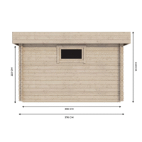 Abri de jardin bois ROVETO 4,7 m² – Compact et premium à petit prix – Image 9