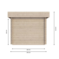 Abri de jardin bois ROVETO 4,7 m² – Compact et premium à petit prix – Image 4